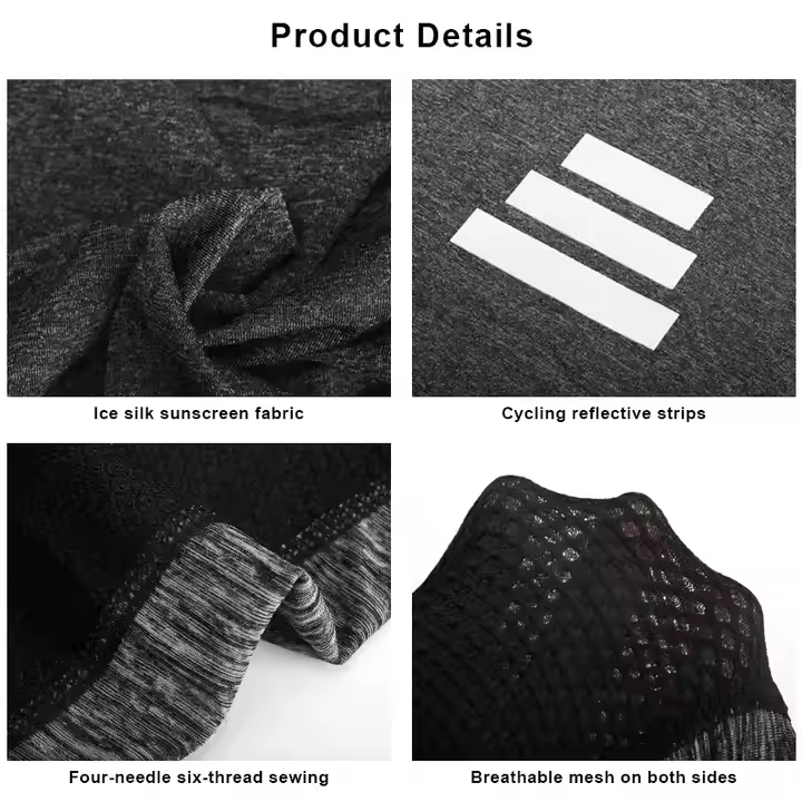 RIDERACE Outdoor Cycling Mask Breathable Mesh High Stretch Warmth Fabric Windproof Comfortable Riding scarf equipment - Image 2