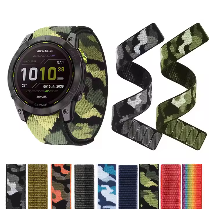 Aftermarket 22mm Nylon Watch Strap For Garmin Watch w/Pin