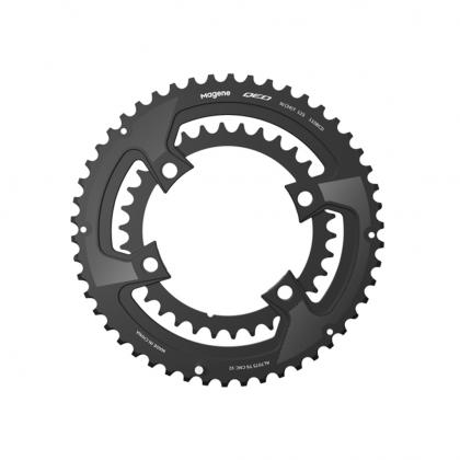magene QED チェーンリング 52-36T BCD110 Magene QED Lightweight Split Chainring Set-110/4 BCD (11/12 Speed
