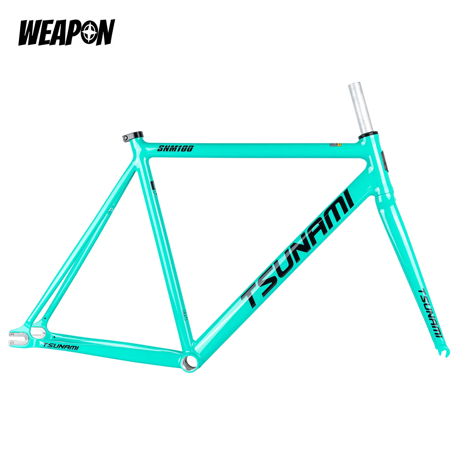 TSUNAMI SNM100 Frameset Bianchi Celeste Colour Size Small ( 49cm ) -