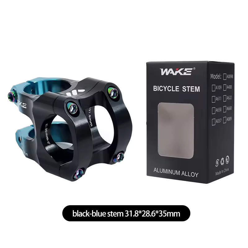 WAKE MTB SHORT STEM 35MM 31.8mm Dia COLOURFUL - Image 11