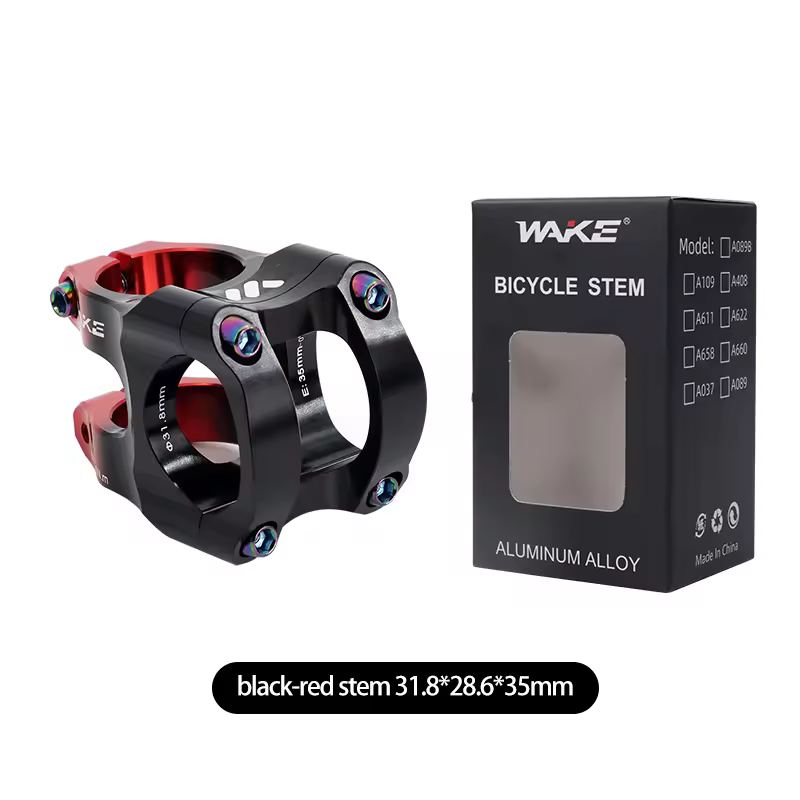 WAKE MTB SHORT STEM 35MM 31.8mm Dia COLOURFUL - Image 10