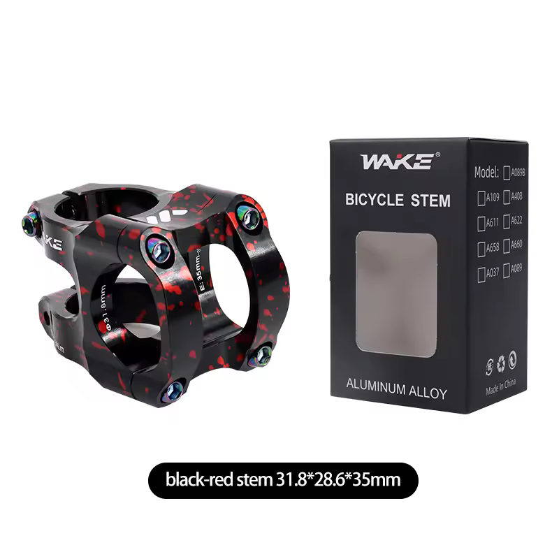 WAKE MTB SHORT STEM 35MM 31.8mm Dia COLOURFUL - Image 5