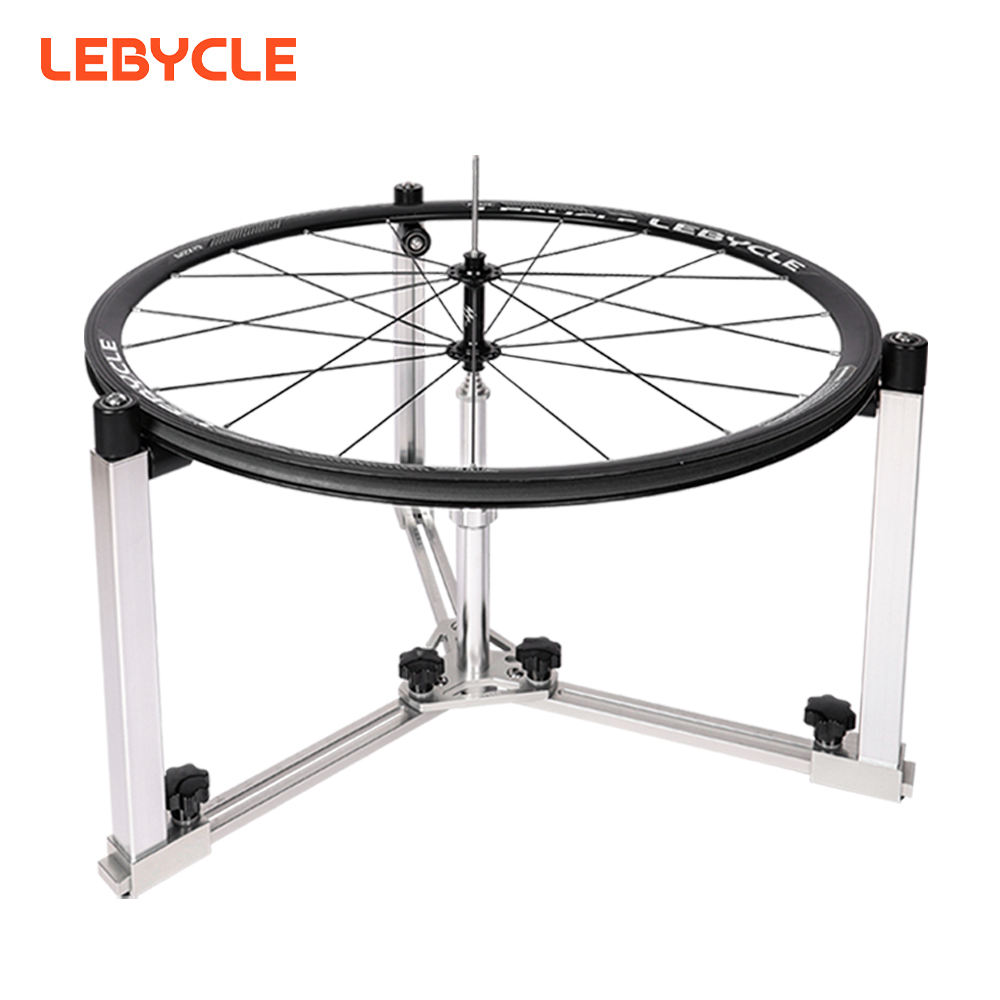 LEBYCLE Bike Wheel Building Tool Bicycle Wheel Lacing Stand Bicycle ...
