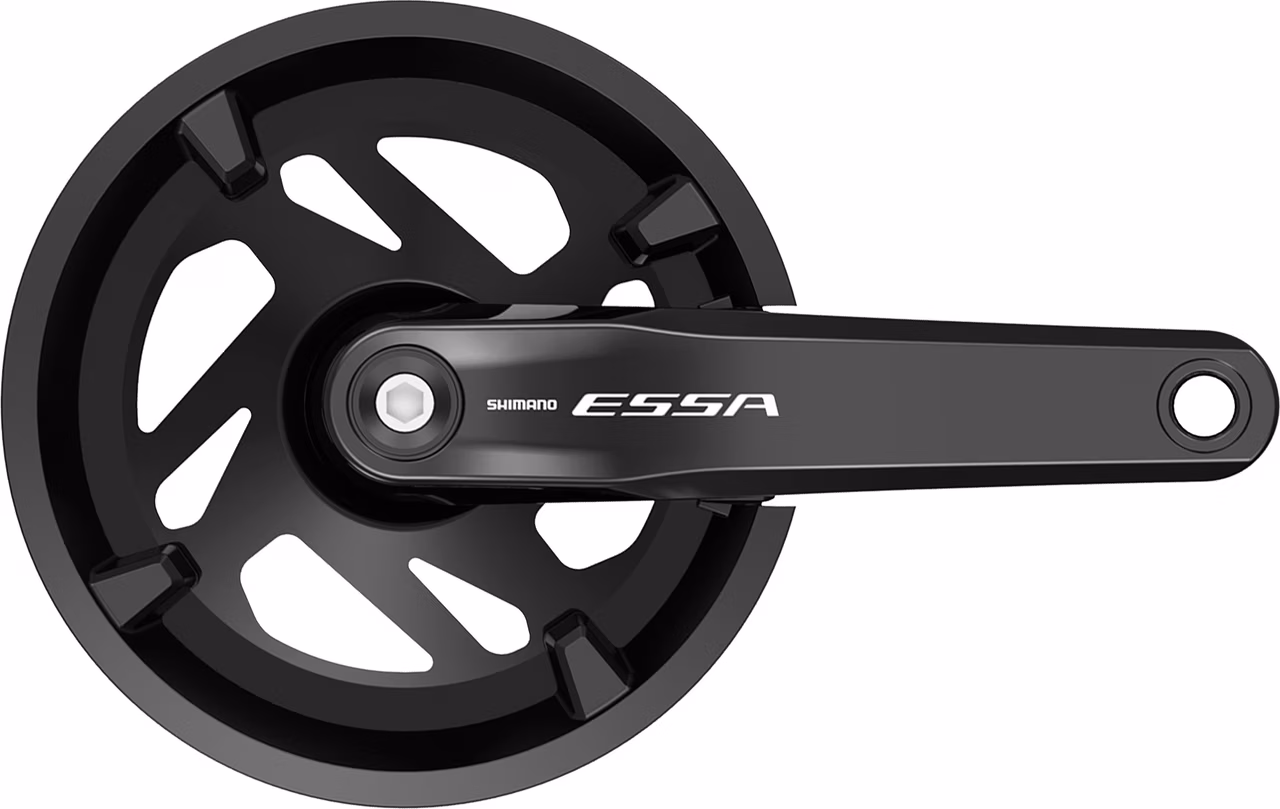 Shimano ESSA FC-U2000-1 1x7/8-speed crankset with Chainguard 40T , 170mm